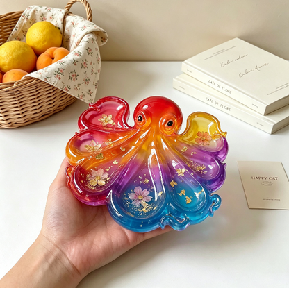 Octopus Divided Tray Storage Resin Mold