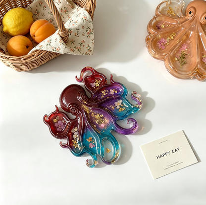 Octopus Divided Tray Storage Resin Mold