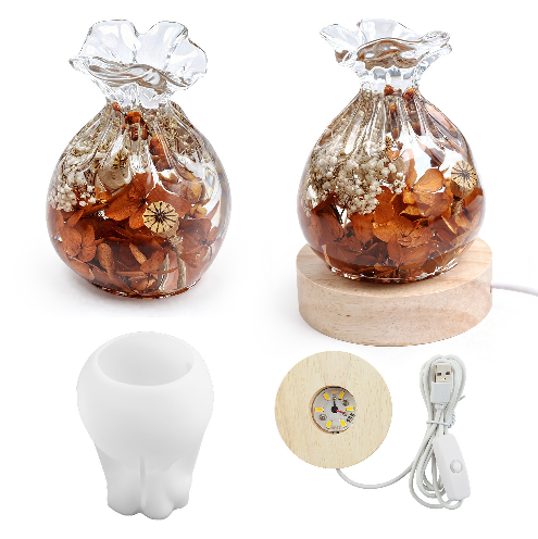 Water Bag Night Light Ornament Resin Mold
