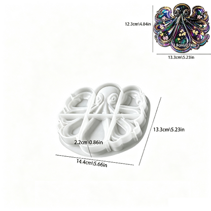 Octopus Divided Tray Storage Resin Mold