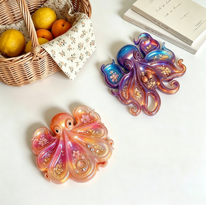 Octopus Divided Tray Storage Resin Mold