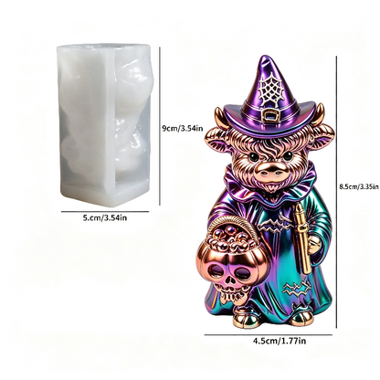 Pumpkin Yak Figurine Resin Mold