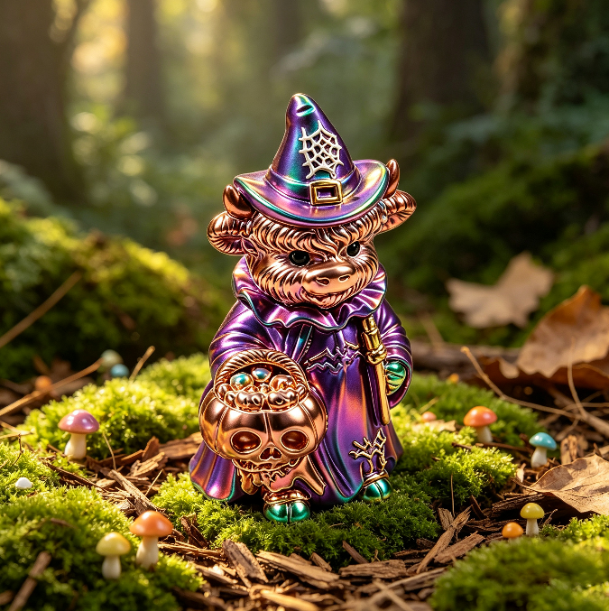 Pumpkin Yak Figurine Resin Mold