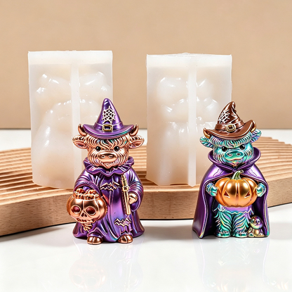 Pumpkin Yak Figurine Resin Mold