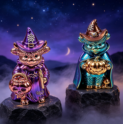 Pumpkin Yak Figurine Resin Mold