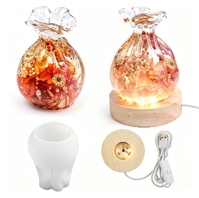 Water Bag Night Light Ornament Resin Mold