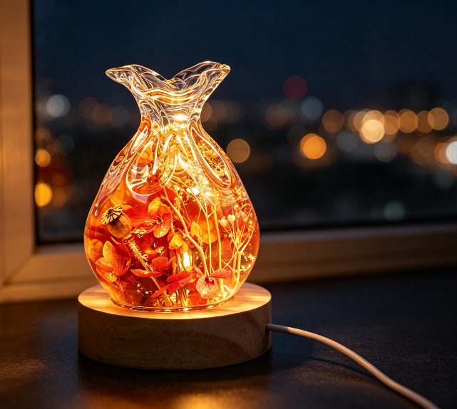 Water Bag Night Light Ornament Resin Mold