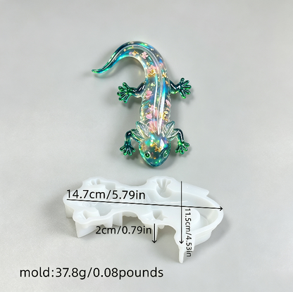 Cute Axolotl Figurine Resin Mold