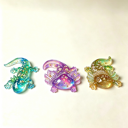 Cute Axolotl Figurine Resin Mold