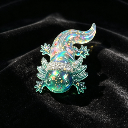 Cute Axolotl Figurine Resin Mold