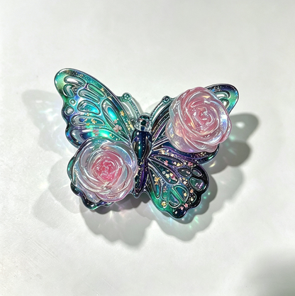 Handmade Rose Butterfly Jewelry Accessories Resin Mold