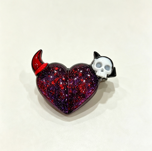 Handmade Heart Little Devil Jewelry Accessories Resin Mold
