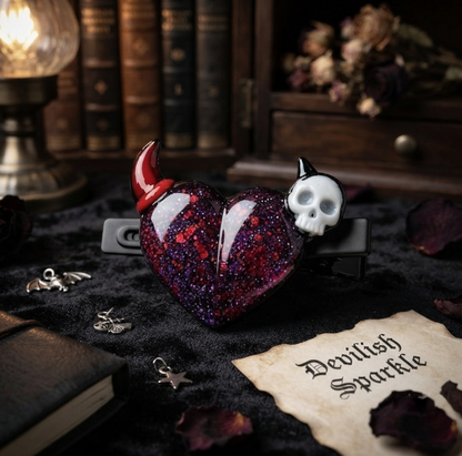 Handmade Heart Little Devil Jewelry Accessories Resin Mold