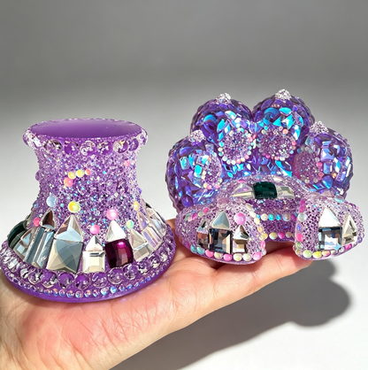 Handmade Diamond Tiger Claw Phone Charging Stand Resin Mold