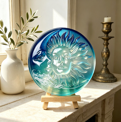 Sun & Moon Wall Hanging Resin Mold