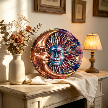 Sun & Moon Wall Hanging Resin Mold