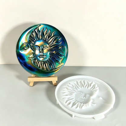 Sun & Moon Wall Hanging Resin Mold