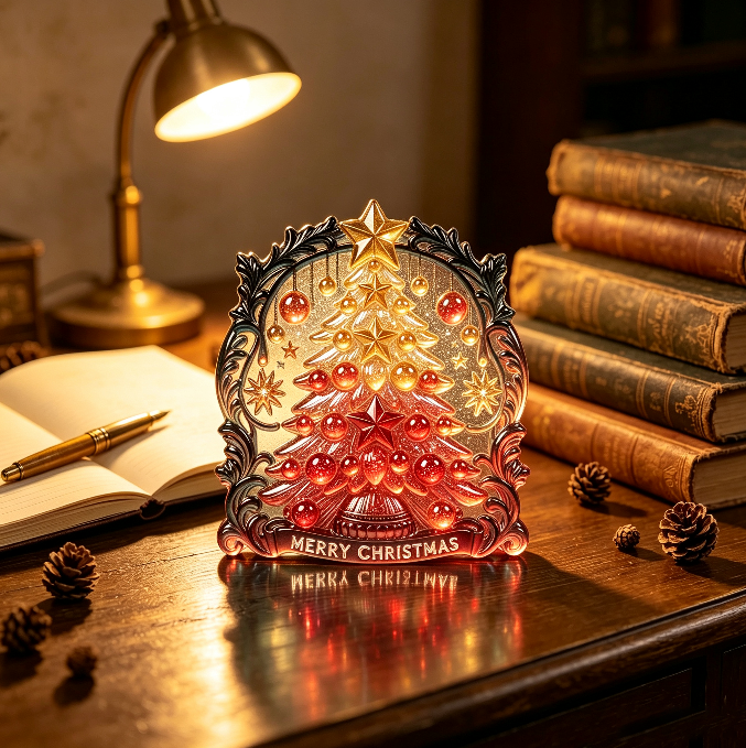 Christmas Tree Wall Hanging Resin Mold
