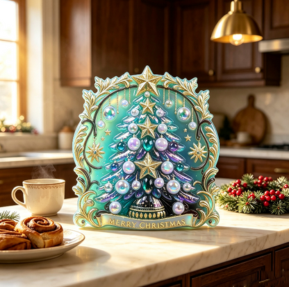 Christmas Tree Wall Hanging Resin Mold