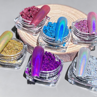 6 Colors Chameleon Color Shift Powder for Resin Art