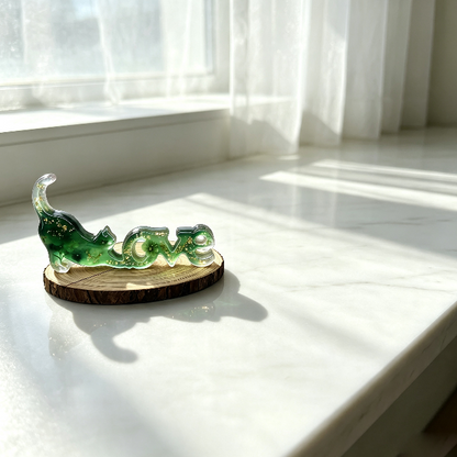 Cat Love Figurine Resin Mold