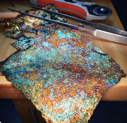 Handmade Exclusive Colored Foil Sheets for Resin Art