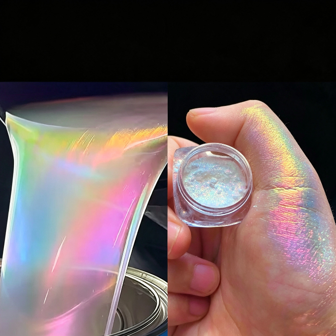 4 Colors Ultra Shiny Chameleon Powder for Resin Art