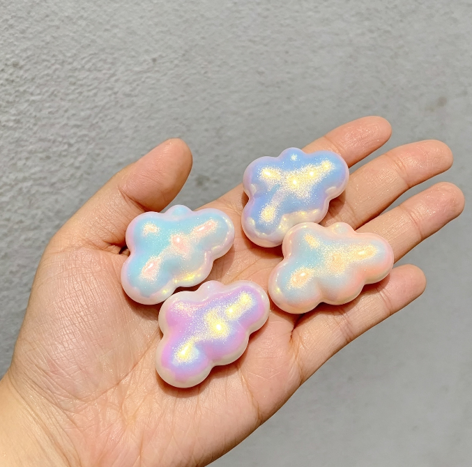 4 Colors Ultra Shiny Chameleon Powder for Resin Art