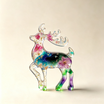 Reindeer Figurine Resin Mold