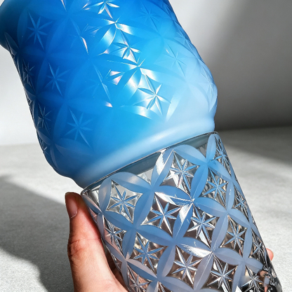 Handmade Crystal Hexagram Storage Jar Resin Mold