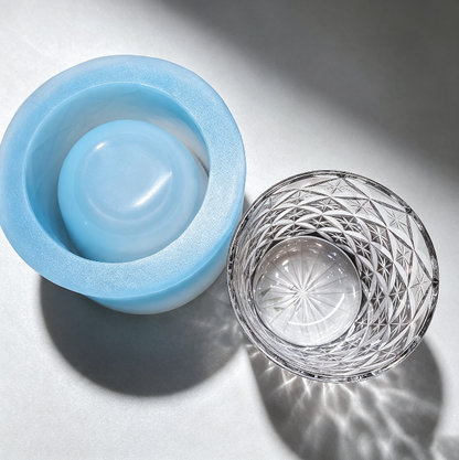Handmade Crystal Hexagram Storage Jar Resin Mold