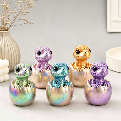 Cute Mini Dinosaur Egg Decorative Figurine Resin Mold
