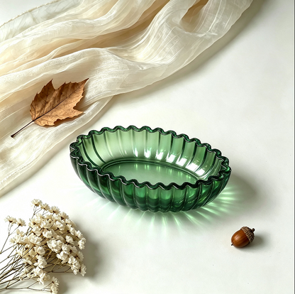 Wavy Oval Storage Decoration Resin Mold
