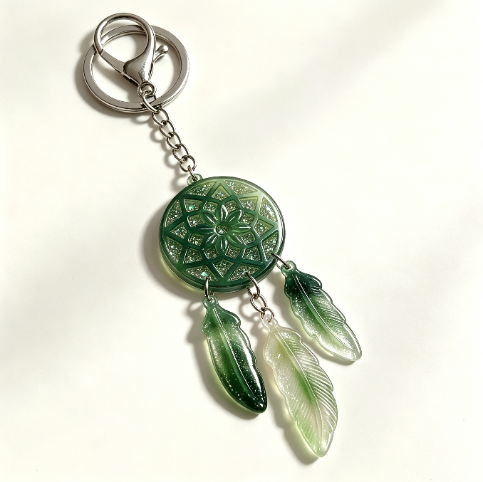 Interchangeable Dreamcatcher Jewelry Backing & Decorative Resin Mold