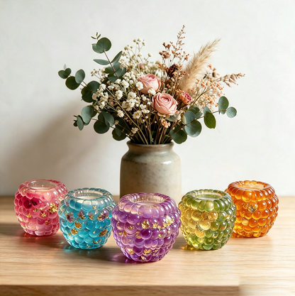 Raspberry-Shaped Vase Figurine Resin Mold