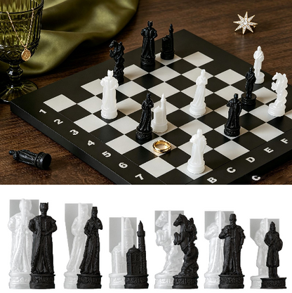 New Chess Set Resin Mold
