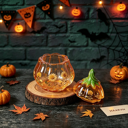 Tall & Short Pumpkin Storage Jar Resin Mold
