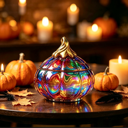 Tall & Short Pumpkin Storage Jar Resin Mold