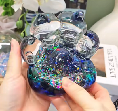 Handmade Glossy Cat Paw Phone Stand Resin Mold