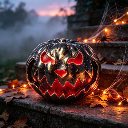 Evil Pumpkin Figurine Resin Mold