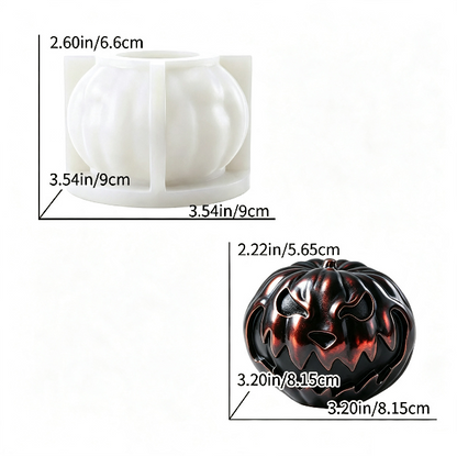 Evil Pumpkin Figurine Resin Mold