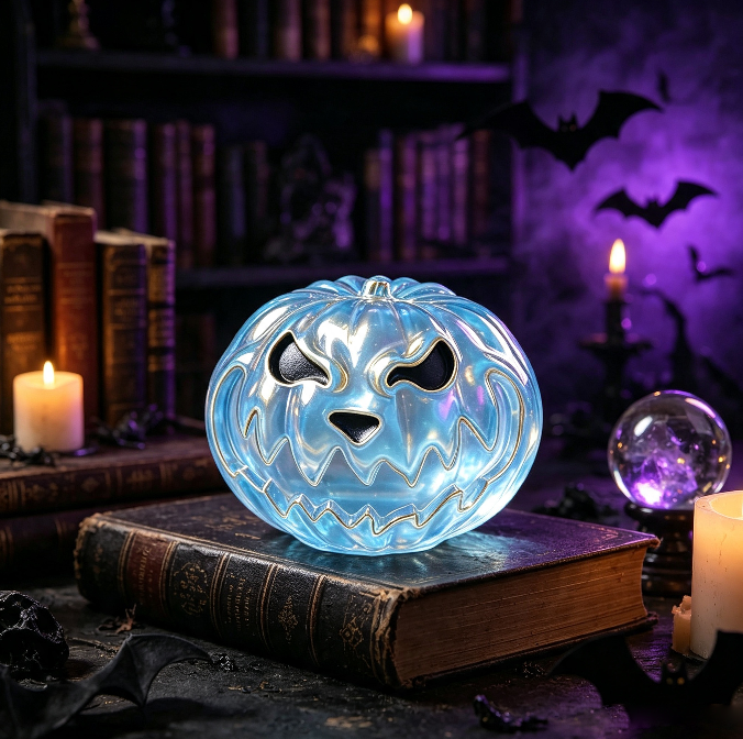 Evil Pumpkin Figurine Resin Mold