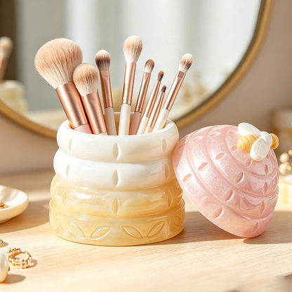 Bee Tower-Shaped Storage Jar Resin Mold