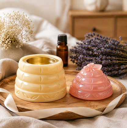Bee Tower-Shaped Storage Jar Resin Mold