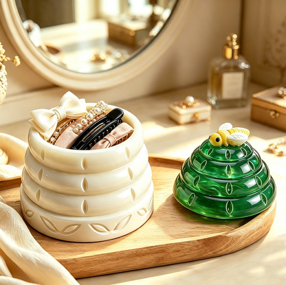 Bee Tower-Shaped Storage Jar Resin Mold