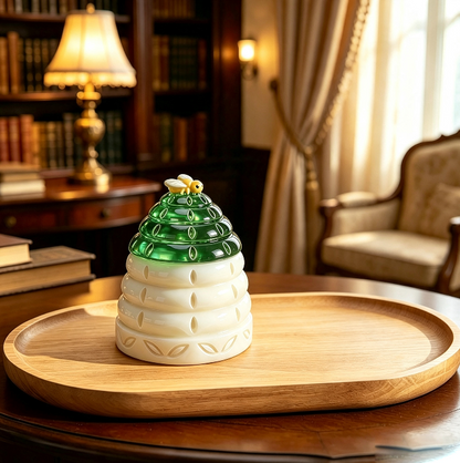 Bee Tower-Shaped Storage Jar Resin Mold