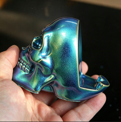 Skull Phone Stand Figurine Resin Mold