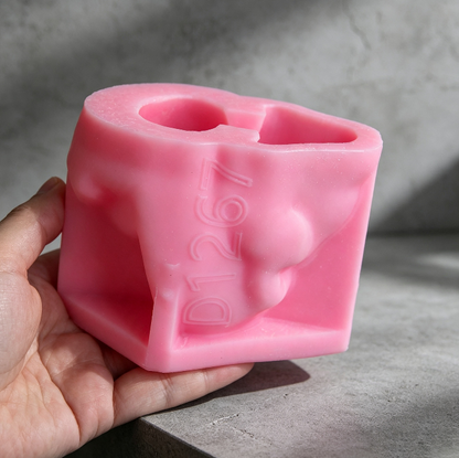 Skull Phone Stand Figurine Resin Mold