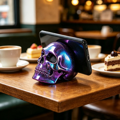 Skull Phone Stand Figurine Resin Mold