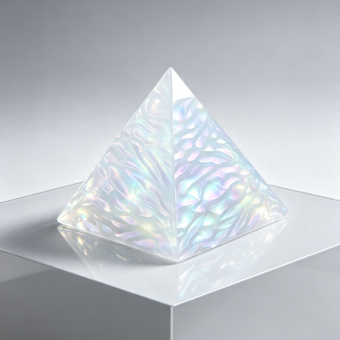 [VIP EXCLUSIVE] Handmade Water Ripple Pyramid Decorative Figurine Resin Mold